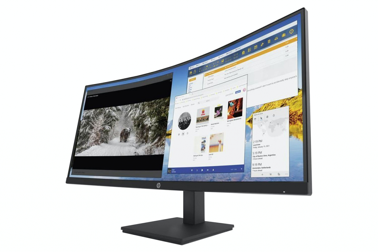 Premiera modeli monitorów HP U32 i M34d 