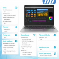 Laptop HP Zbook 14u G5 14 FHD i7-8550U 16GB 1TB W10P