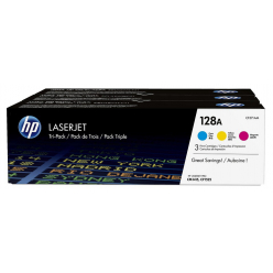 Toner HP 128A 3-Pak CMYK