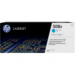 Toner HP 508X Cyan | 9500str | LaserJet M552dn, M553dn,n,x, M577c,dn,f