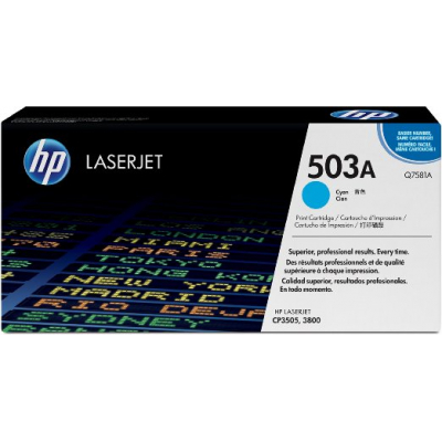 Toner HP Cyan | 6000str | CLJ 3800/CP3505