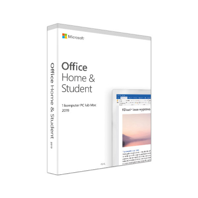 Microsoft Office Home and Student 2019 Polski