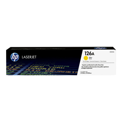 Toner HP 126A Żółty | 1000 str. | Color LaserJet Pro CP1025