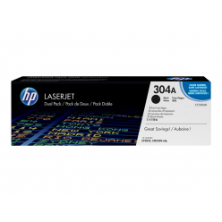 Toner HP 304A Czarny 2-pak | 2x3500str | Color LaserJet CP2025 / CM2320