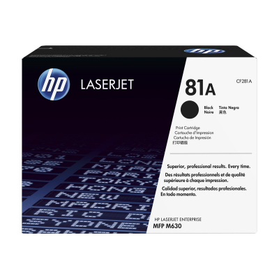 Toner HP 81A czarny | MFP M630