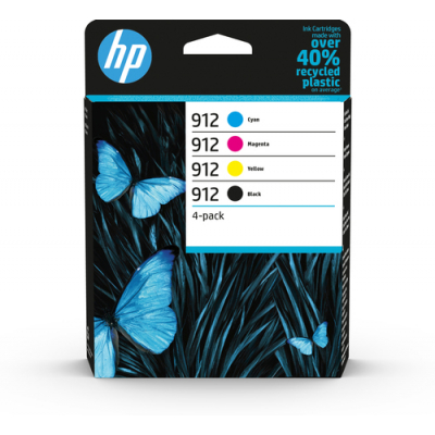 Tusz HP 912 CMYK Original Ink Cartridge 4-Pack