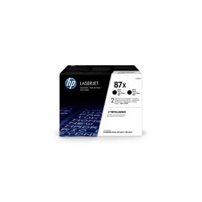 Toner HP 87X Black 18k Dual Pack CF287XD