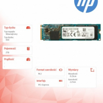 Dysk SSD HP 2TB TLC PCIe3x4 NVMe M2