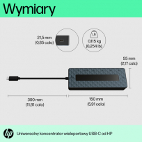 Stacja dokująca HP Universal Multiport Hub USB-C 