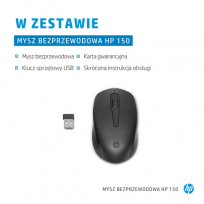 Mysz bezprzewodowa HP 150