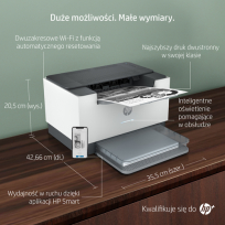 Drukarka laserowa HP LaserJet M209dwe A4 mono 29ppm USB WiFi