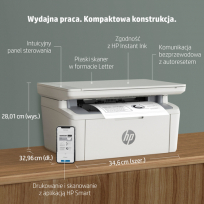 Urządzenie wielofunkcyjne HP LASERJET MFP M140W