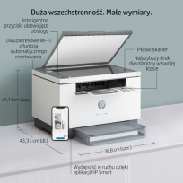 Urządzenie wielofunkcyjne HP LaserJet MFP M234dw A4 USB WiFi