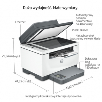 Urządzenie wielofunkcyjne HP LaserJet MFP M234sdn A4 mono Print Scan Copy