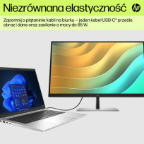 Monitor HP E27u G5 27" QHD 75Hz, HDMI, DP, USB-C