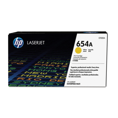 Toner HP 654A żółty | 15000 str.