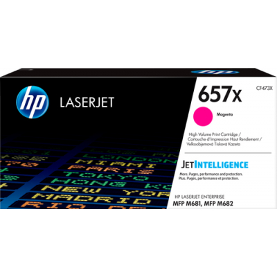 Toner HP 657X magenta, wysoka wydajność | 23000 str.
