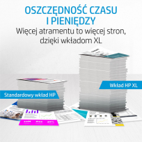 Tusz HP 301XL czarny, wysoka wydajność | 430 str.