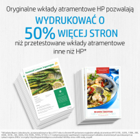 Tusz HP 301XL czarny, wysoka wydajność | 430 str.