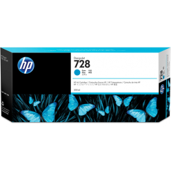 Tusz HP 728 cyan | 300 ml