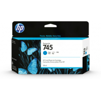 Tusz HP 745 cyan | 130 ml