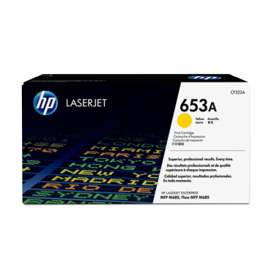 Toner HP 653A żółty | 16500 str.