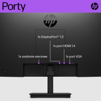 Monitor HP V22i G5 22" FHD HDMI DP VGA