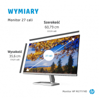 Monitor HP M27f 27" FHD IPS