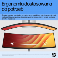 Monitor HP E45c G5 44.5 Curved DQHD 32:09 HDMI DP