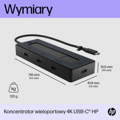 Stacja dokująca HP 4K USB-C Multiport Hub