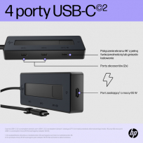 Stacja dokująca HP 4K USB-C Multiport Hub