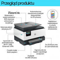 Urządzenie wielofunkcyjne HP OfficeJet Pro 9120e All-in-One 22ppm Printer