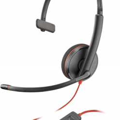 Słuchawki HP Poly Blackwire 3210 Monaural USB-A Headset