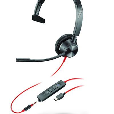 Słuchawki HP Poly Blackwire 3315 Microsoft Teams Certified USB-C Headset