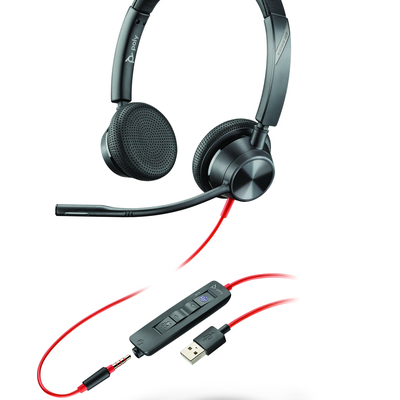 Słuchawki HP Poly Blackwire 3325 Microsoft Teams Certified USB-A Headset