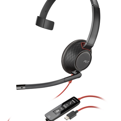 Słuchawki HP Poly Blackwire C5210 USB-C Headset +Inline Cable Bulk