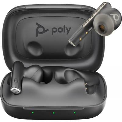 Słuchawki HP Poly Voyager Free 60 Carbon Black Earbuds +Basic Charge Case