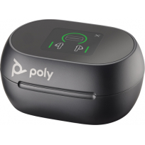 Słuchawki HP Poly Voyager Free 60+ UC Carbon Black Earbuds +BT700 USB-A Adapter +Touchscreen Charge Case