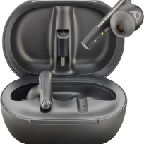 Słuchawki HP Poly Voyager Free 60+ UC Carbon Black Earbuds +BT700 USB-C Adapter +Touchscreen Charge Case
