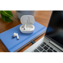 Słuchawki HP Poly Voyager Free 60+ UC White Sand Earbuds +BT700 USB-C Adapter +Touchscreen Charge Case