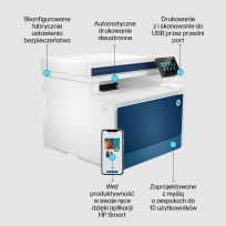 Drukarka HP Color LaserJet Pro MFP 4302dw up to 33ppm