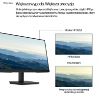 Monitor HP S3 Pro 322pf 21.5 FHD  HDMI DP VGA