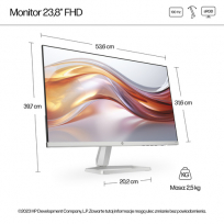 Monitor HP S5 524sf 23.8 IPS FHD  5ms D-Sub HDMI