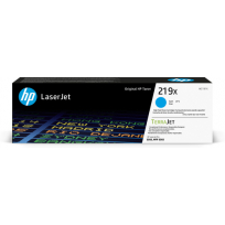 Toner HP 219X High Yield Cyan Original LaserJet Toner Cartridge