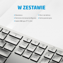Klawiatura bezprzewodowa HP Programowalna 970