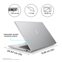 Laptop HP ZBook Firefly G10 14 WUXGA Touch i7-1355U 32GB 1TB SSD BT BK FPR Quadro A500 W11Pro Nouvelle Silver 2Y
