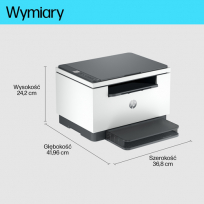 Urządzenie wielofunkcyjne HP LaserJet MFP M234d A4 mono B/W Duplex laser A4 29ppm Wi-Fi Ethernet USB 