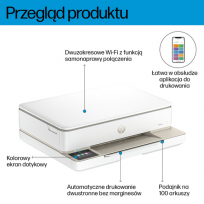 Urządzenie wielofunkcyjne HP Envy 6120e All-in-One Color Inkjet 10/7ppm Print Scan Copy Printer