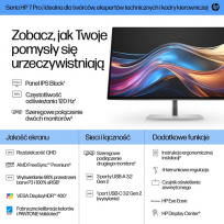 Monitor HP S7 Pro 727pq 27 QHD DP HDMI