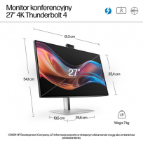 Monitor HP S7 Pro 27 UHD DP HDMI USB-C